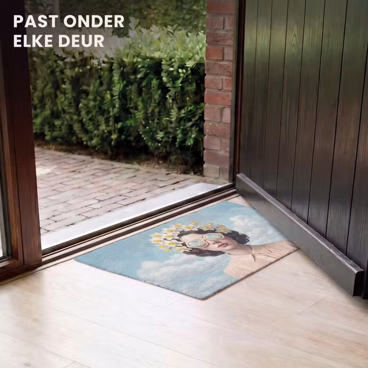 Deurmat - Vrouw - Narcissen - Geel — 7