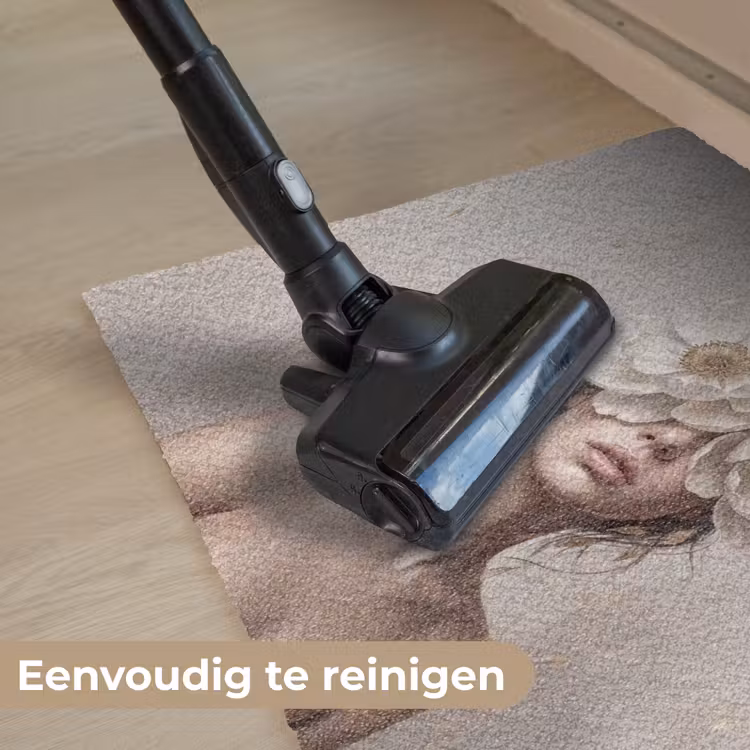 Deurmat - Vrouw - Pioenroos - Wit — 9