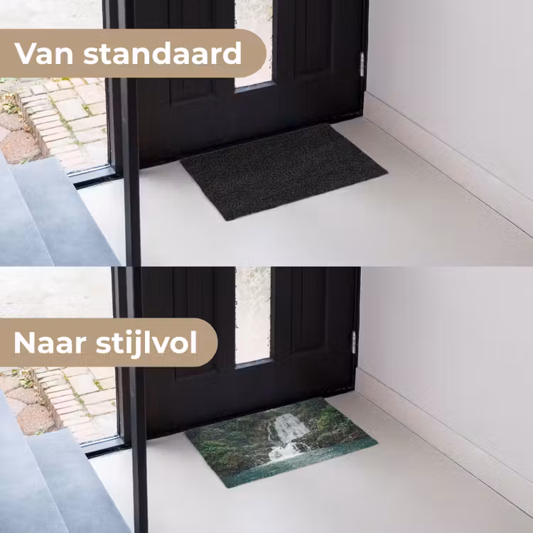 Deurmat - Waterval - Bos - Natuur - Groen — 3