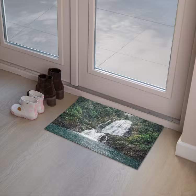 Deurmat - Waterval - Bos - Natuur - Groen — 8