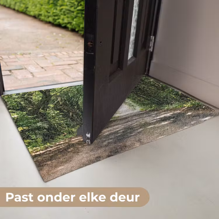 Deurmat - Weg - Bomen - Natuur - Groen — 7