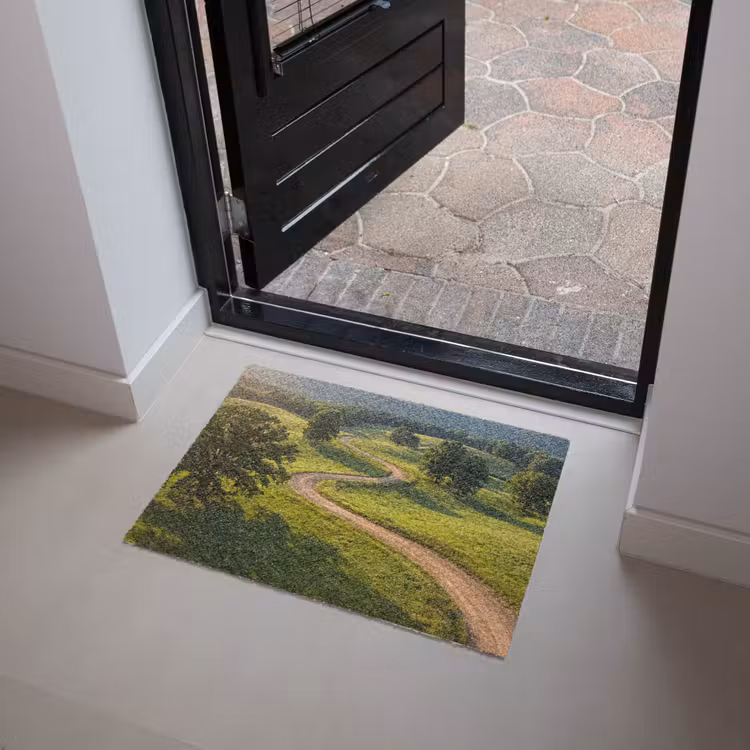 Deurmat - Weg - Weide - Natuur - Groen — 4