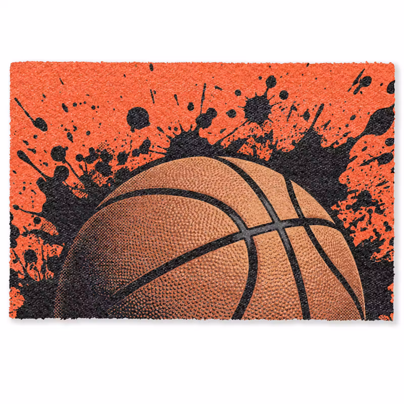 Deurmat - Basketbal - Verf - Sport - Oranje — 1