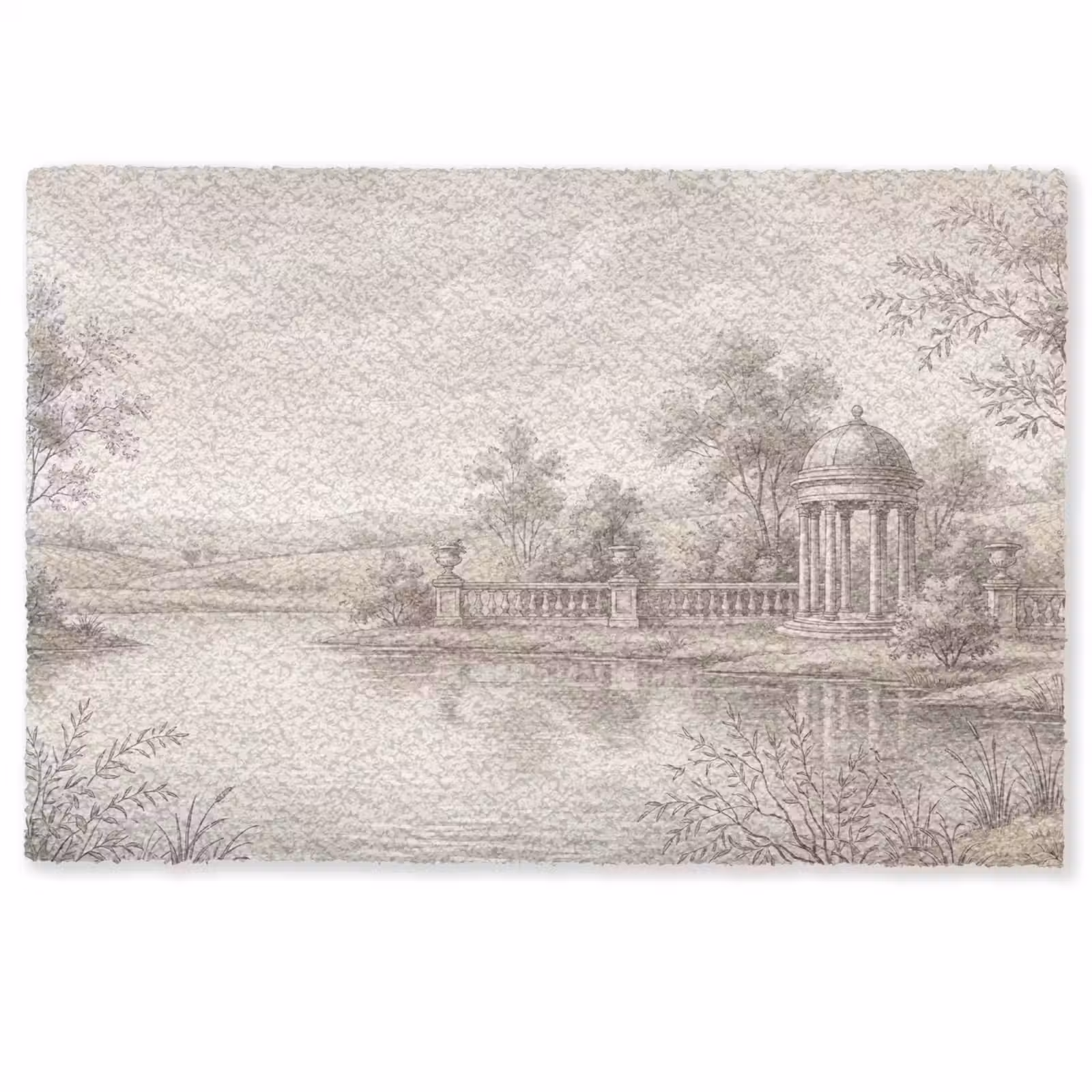 Deurmat - Terras - Water - Natuur - Landschap — 1