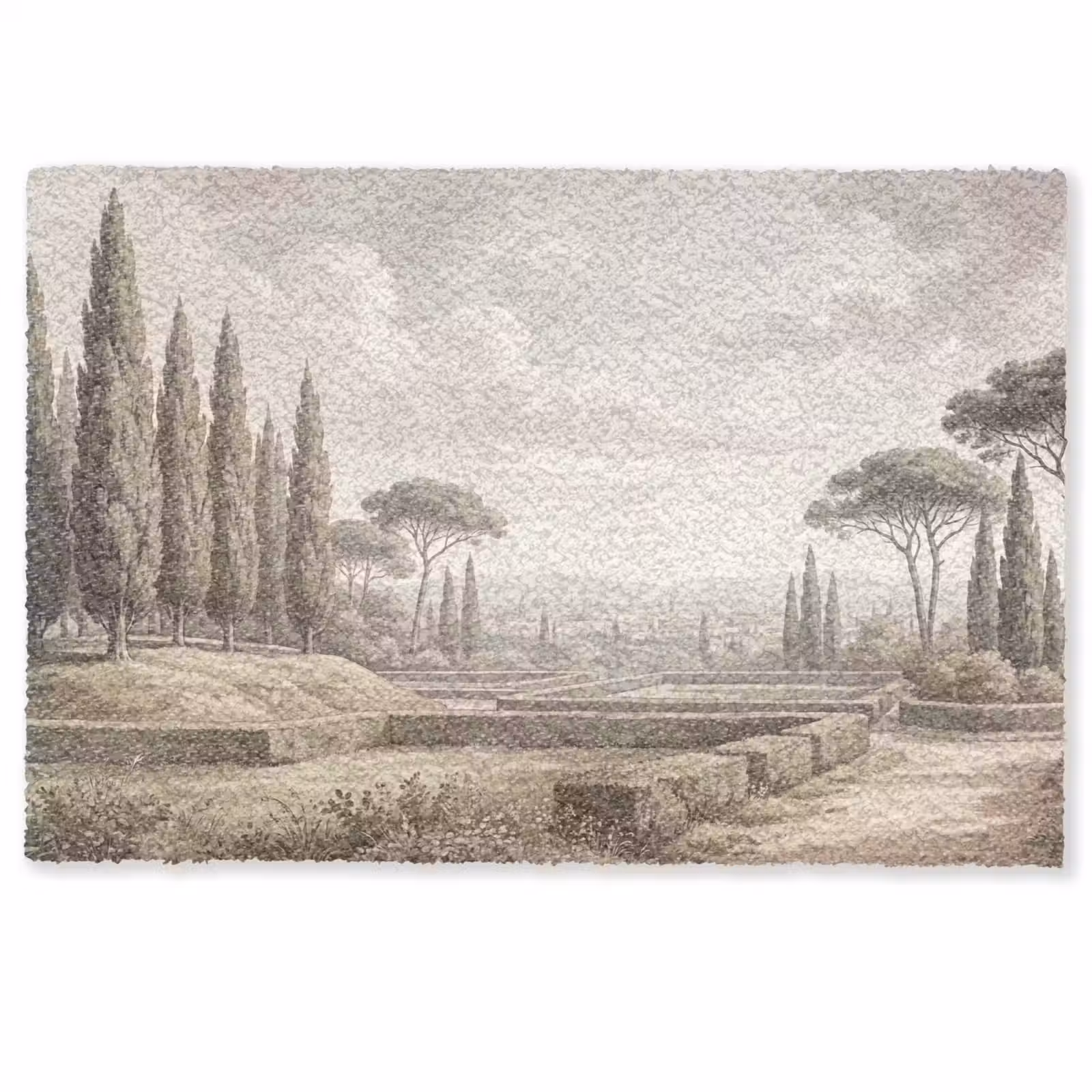Deurmat - Vallei - Tuin - Natuur - Groen — 1