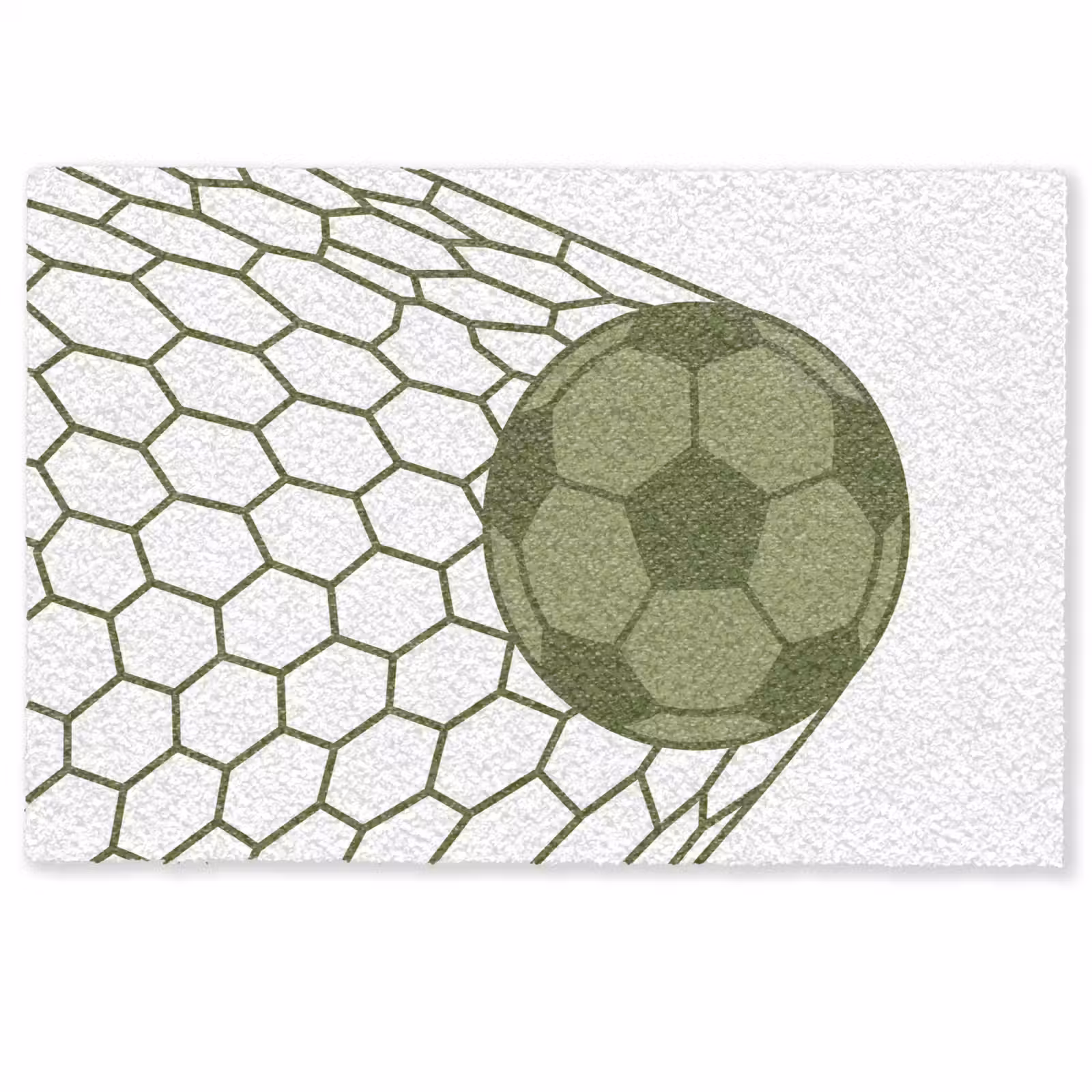 Deurmat - Voetbal - Goal - Sport - Groen — 1