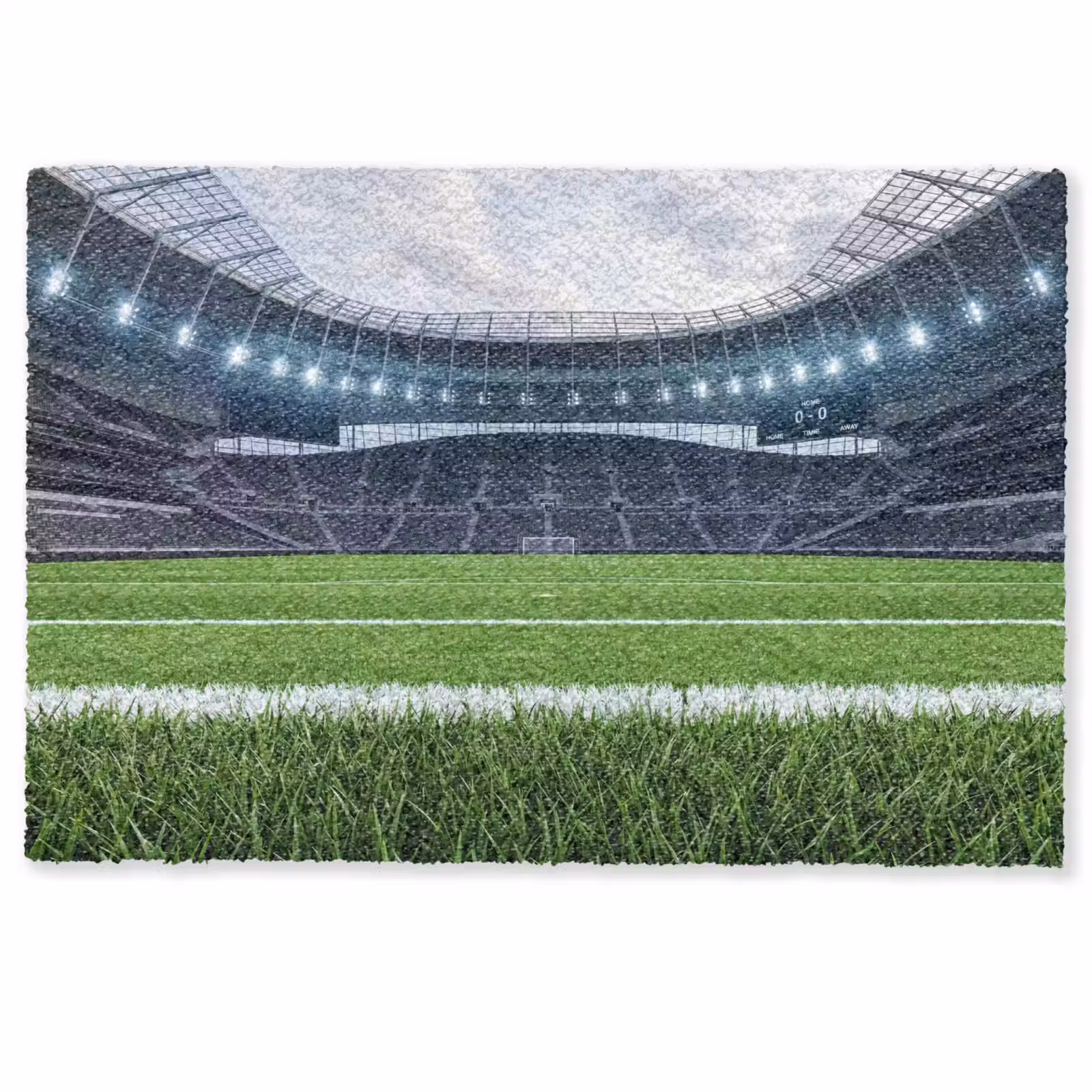 Deurmat - Voetbal - Stadion - Sport - Groen — 1