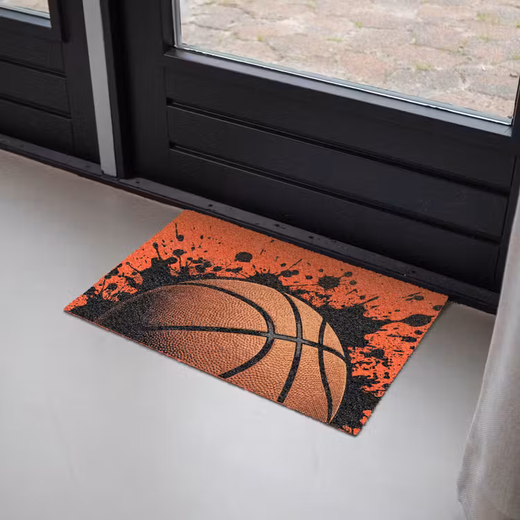 Deurmat - Basketbal - Verf - Sport - Oranje — 2