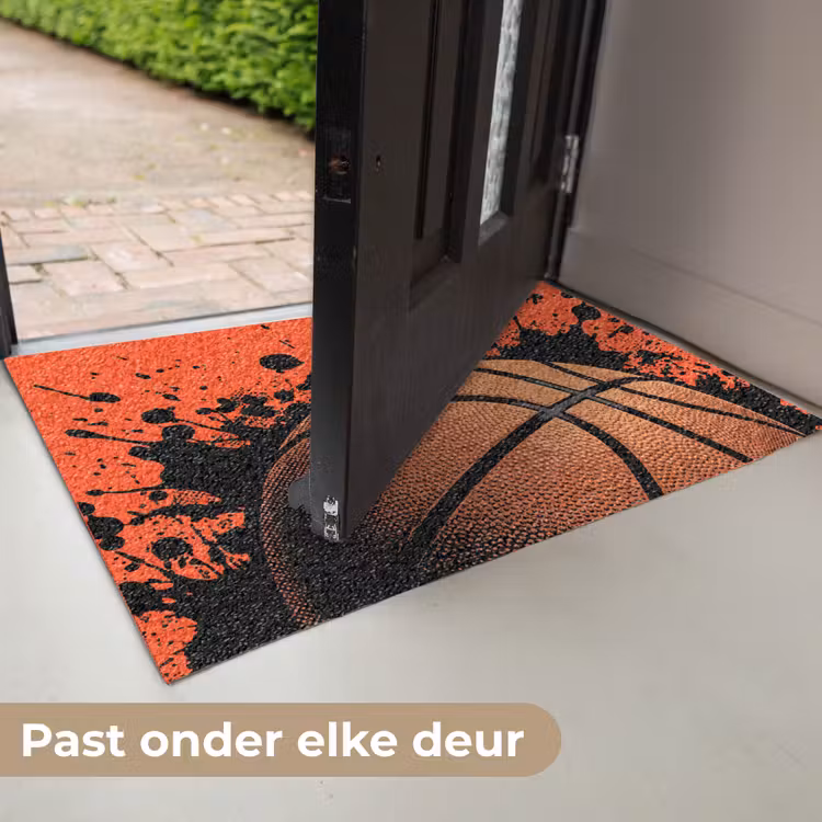 Deurmat - Basketbal - Verf - Sport - Oranje — 7