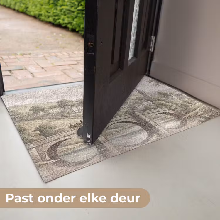 Deurmat - Dorp - Brug - Uitzicht - Groen — 7