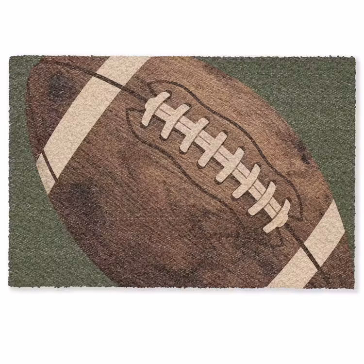 Deurmat - Football - Hout - Sport - Groen — 1