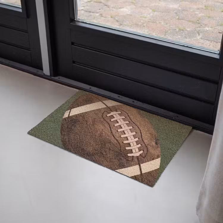 Deurmat - Football - Hout - Sport - Groen — 2