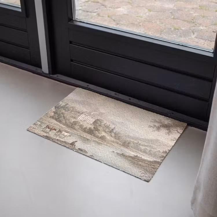 Deurmat - Landhuis - Rivier - Vee — 2