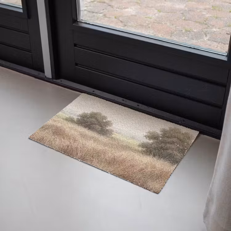 Deurmat - Landschap - Minimalistisch - Beige — 2