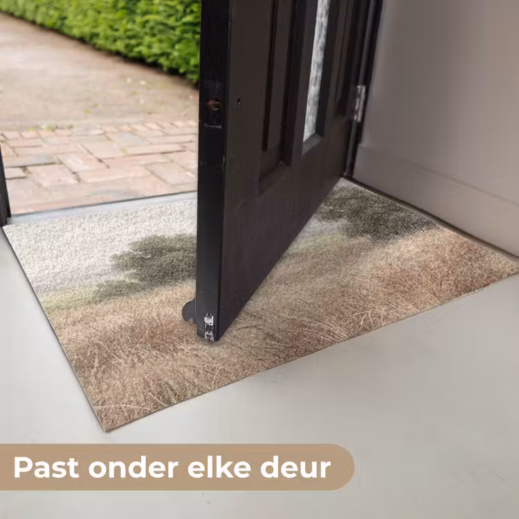 Deurmat - Landschap - Minimalistisch - Beige — 7