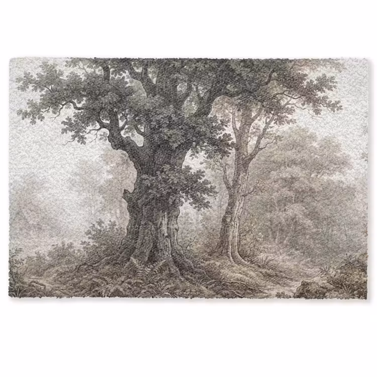 Deurmat - Natuur - Bos - Eik — 1