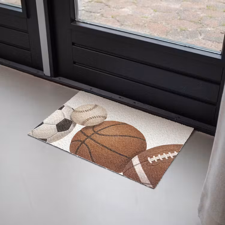 Deurmat - Sport - Ballen - Illustratie — 2