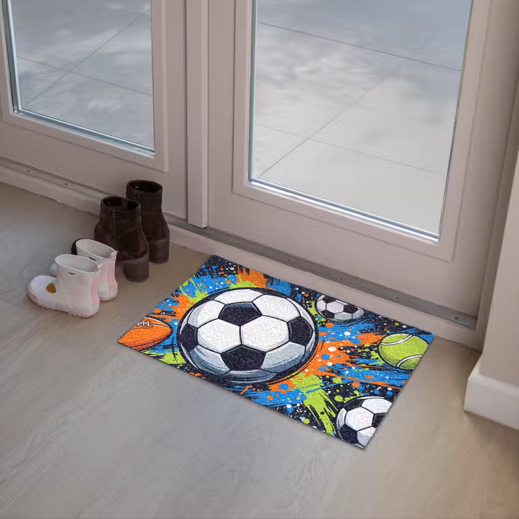 Deurmat - Sport - Ballen - Kleurrijk — 8