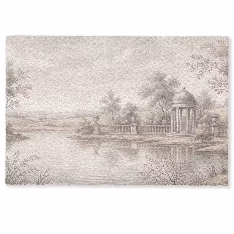 Deurmat - Terras - Water - Natuur - Landschap — 1