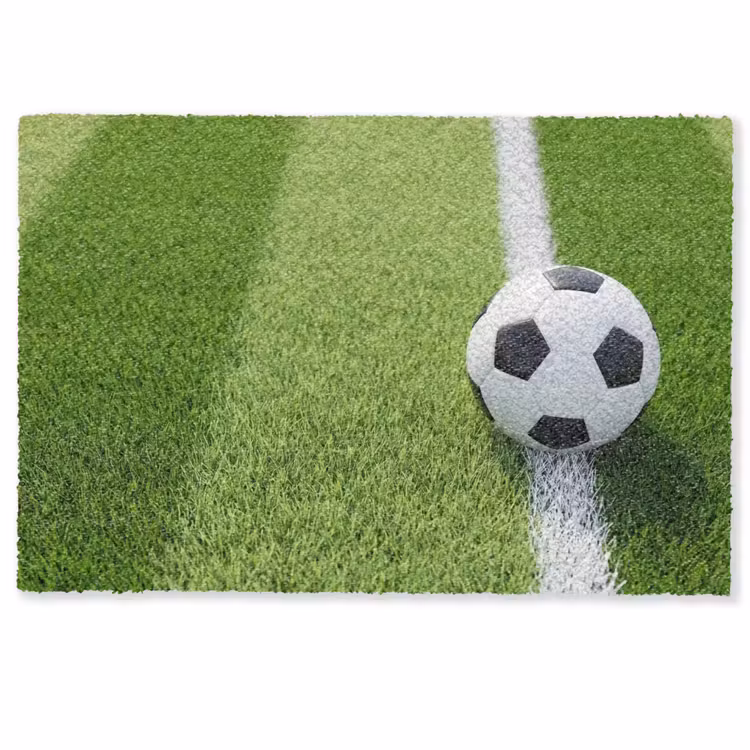 Deurmat - Voetbal - Grasveld - Sport - Groen — 1
