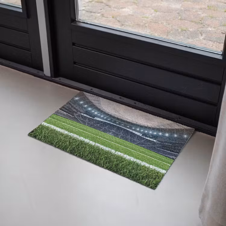 Deurmat - Voetbal - Stadion - Sport - Groen — 2