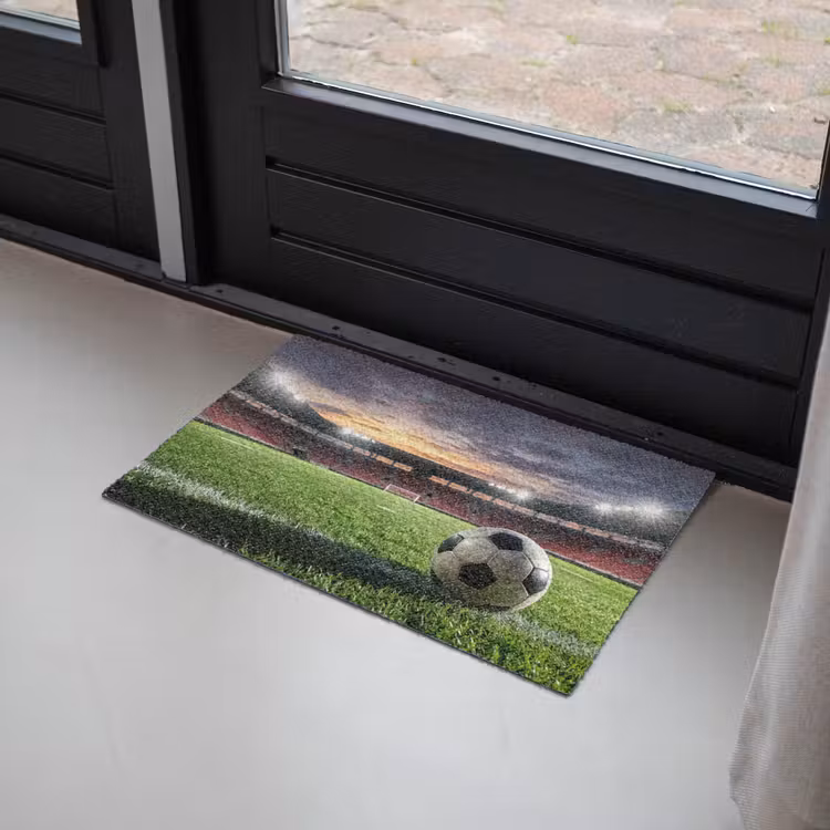 Deurmat - Voetbal - Stadion - Sport - Groen — 2