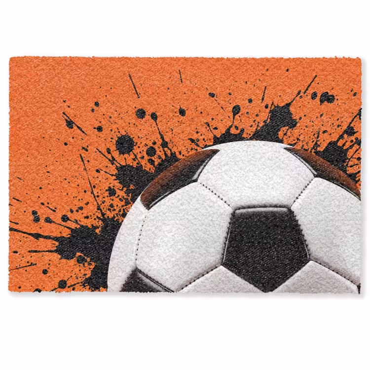 Deurmat - Voetbal - Verf - Sport - Oranje — 1