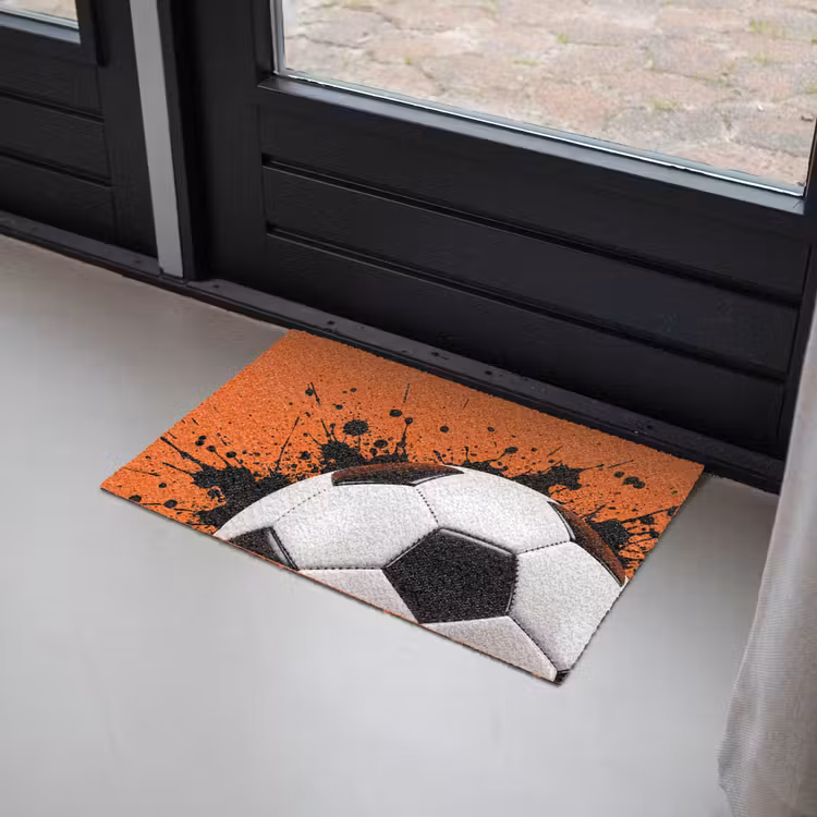 Deurmat - Voetbal - Verf - Sport - Oranje — 2