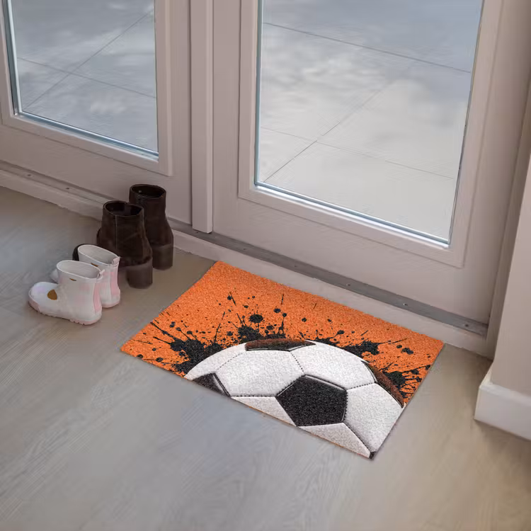Deurmat - Voetbal - Verf - Sport - Oranje — 8