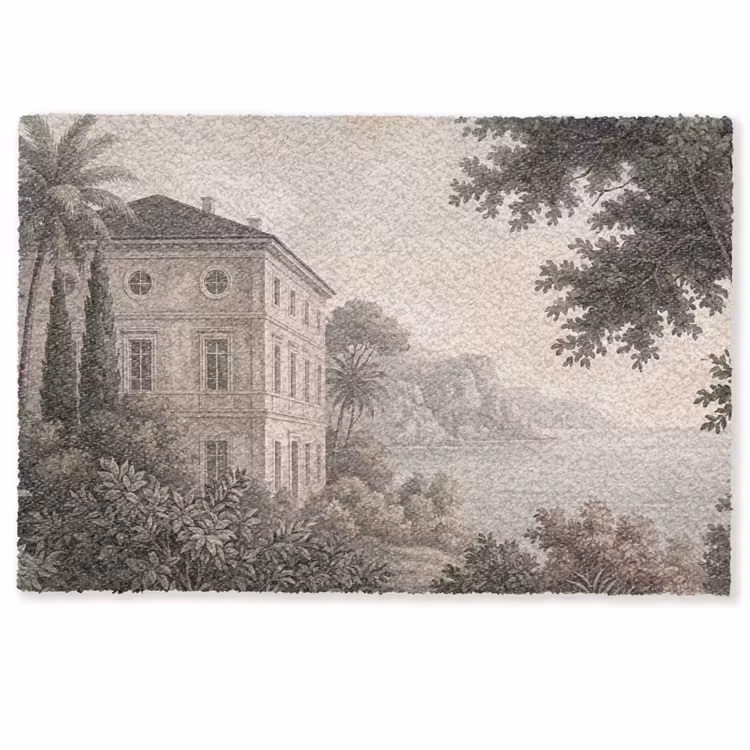 Deurmat - Zee - Villa - Beige — 1