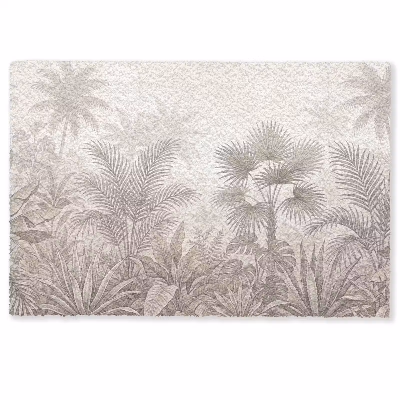 Deurmat - Jungle - Tropisch - Natuur -Vintage - Beige — 1