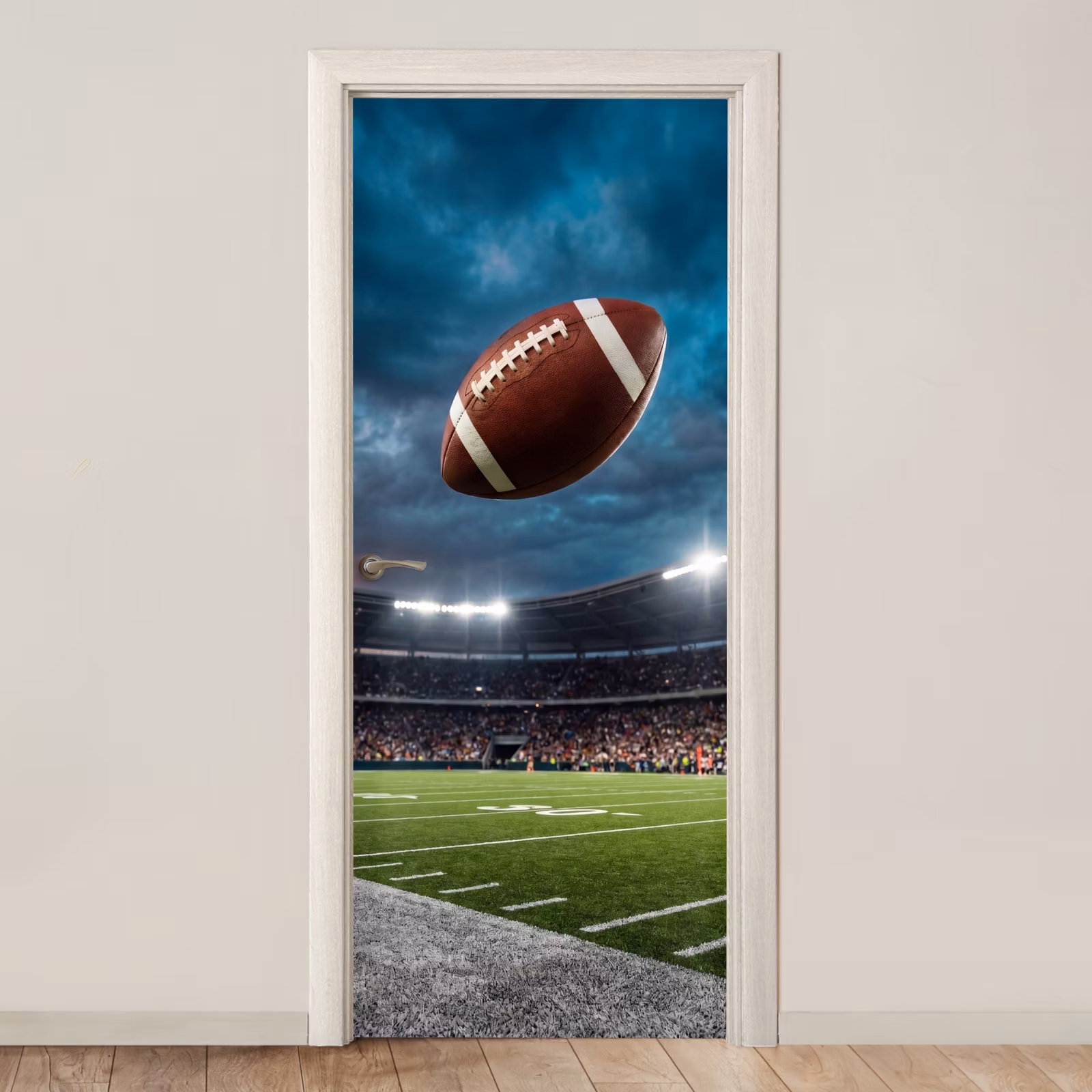Deursticker - Football - Bal - Stadion - Sport — 1