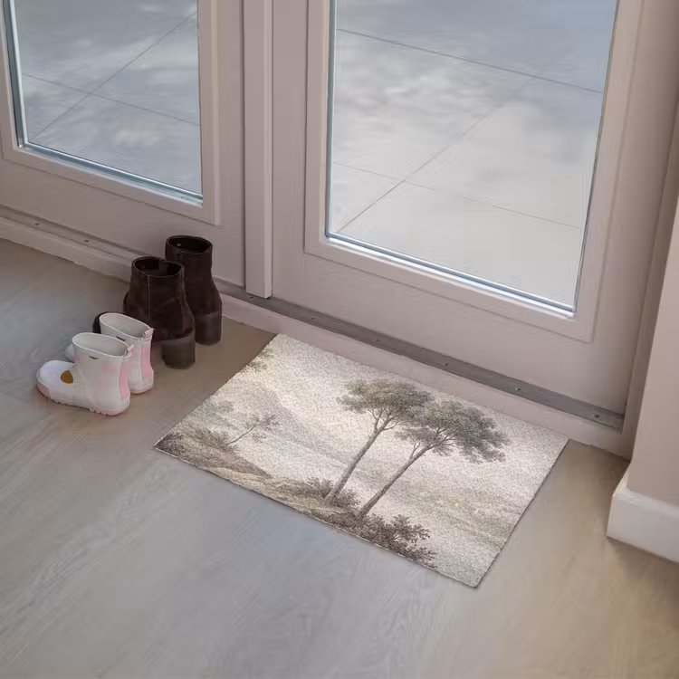 Deurmat - Bomen - Meer - Bergen - Illustratie — 8