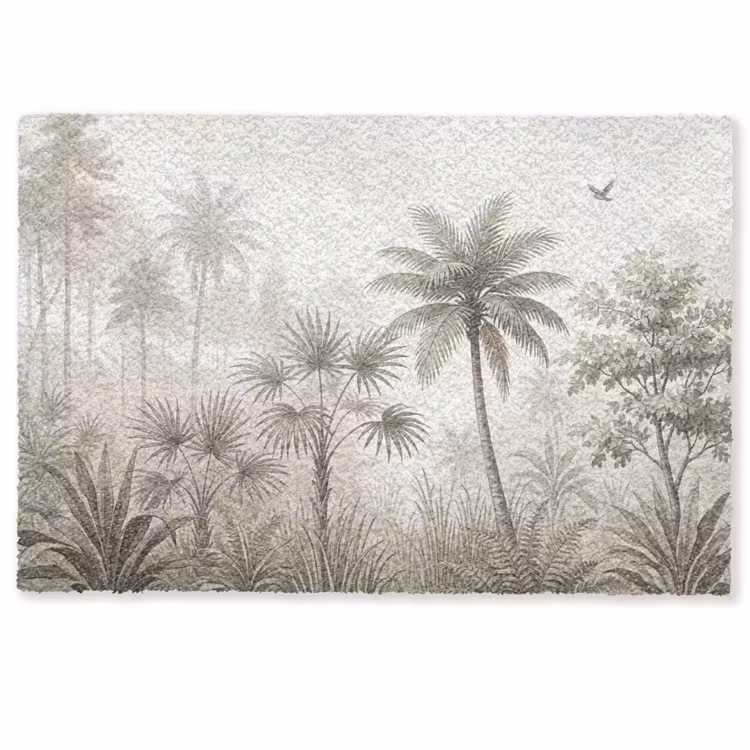 Deurmat - Jungle - Palmbomen - Natuur — 1