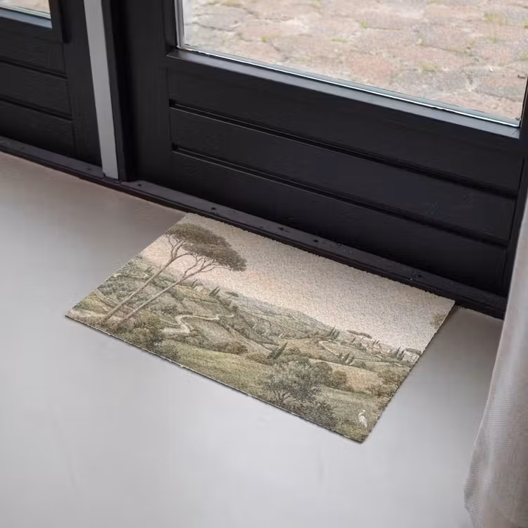 Deurmat - Landschap - Heuvels - Zandpad - Groen — 2