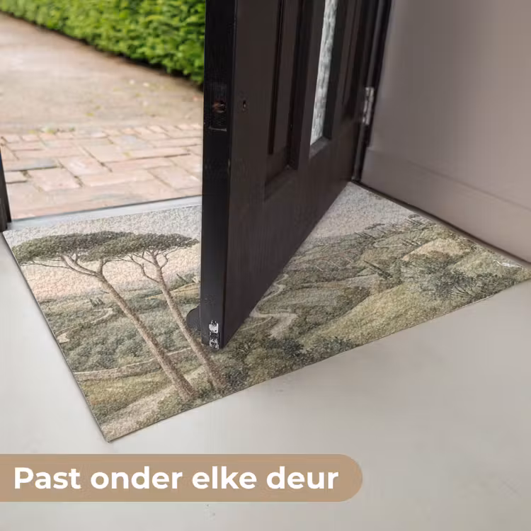 Deurmat - Landschap - Heuvels - Zandpad - Groen — 7