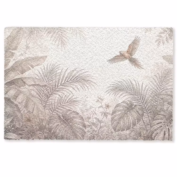 Deurmat - Papagaai - Jungle - Tropisch — 1