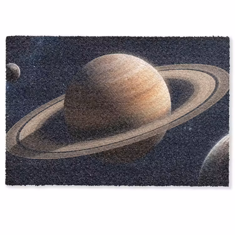 Deurmat - Planeten - Saturnus - Ruimte — 1