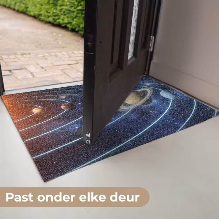 Deurmat - Ruimte - Zonnestelsel - Blauw — 7