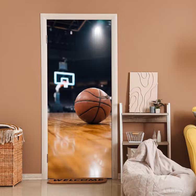 Deursticker - Basketbal - Arena - Sport — 2