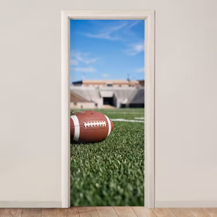 Deursticker - Football - Veld - Stadion - Sport — 1