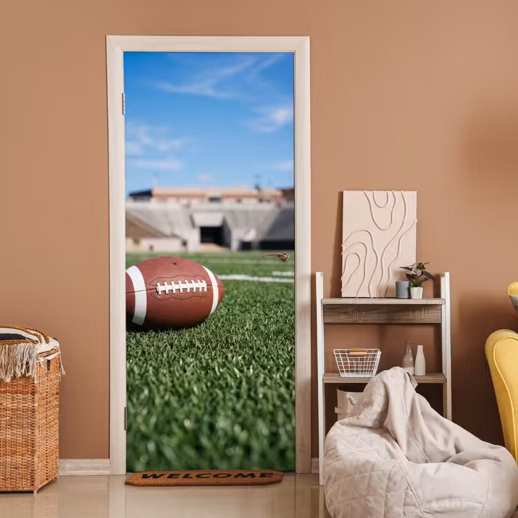 Deursticker - Football - Veld - Stadion - Sport — 2