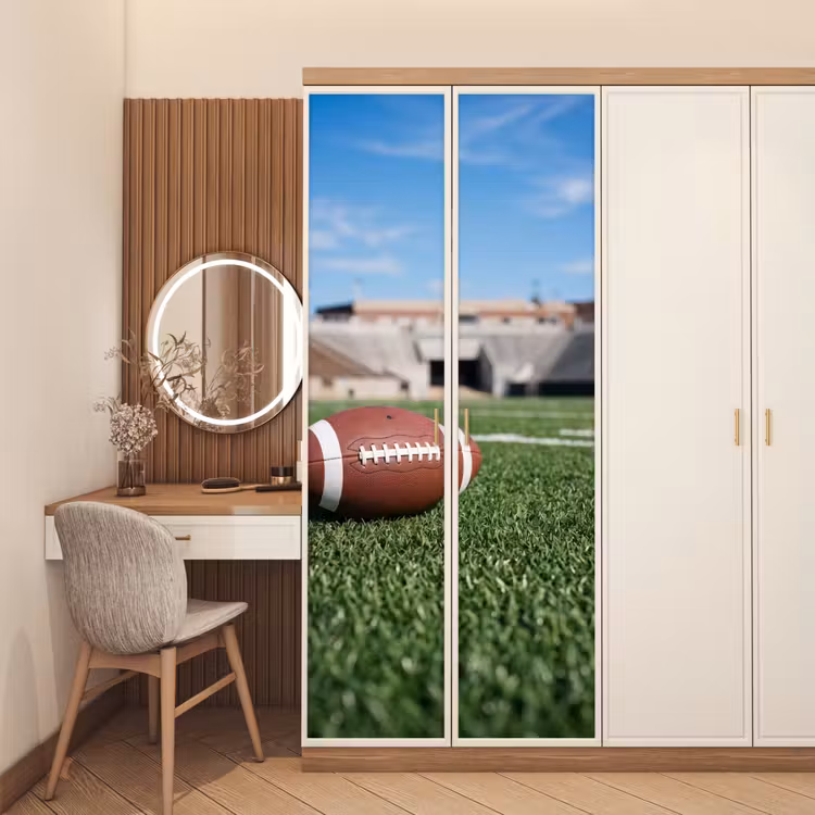 Deursticker - Football - Veld - Stadion - Sport — 5