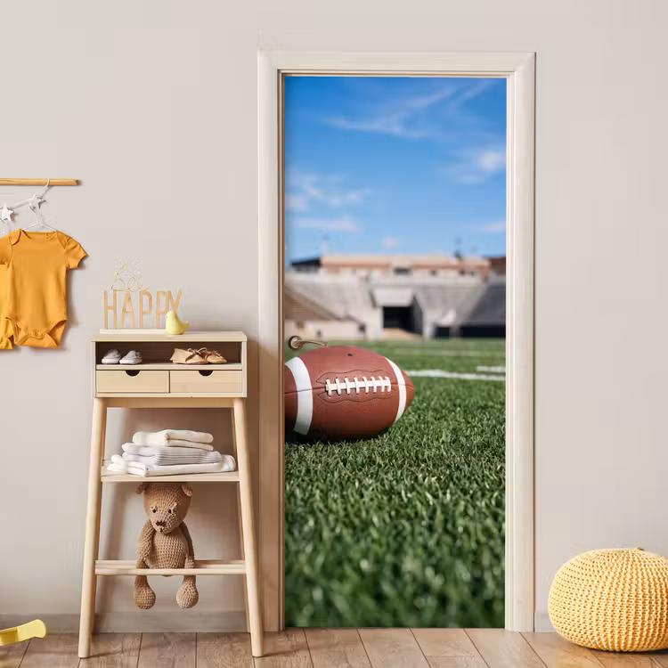 Deursticker - Football - Veld - Stadion - Sport — 6