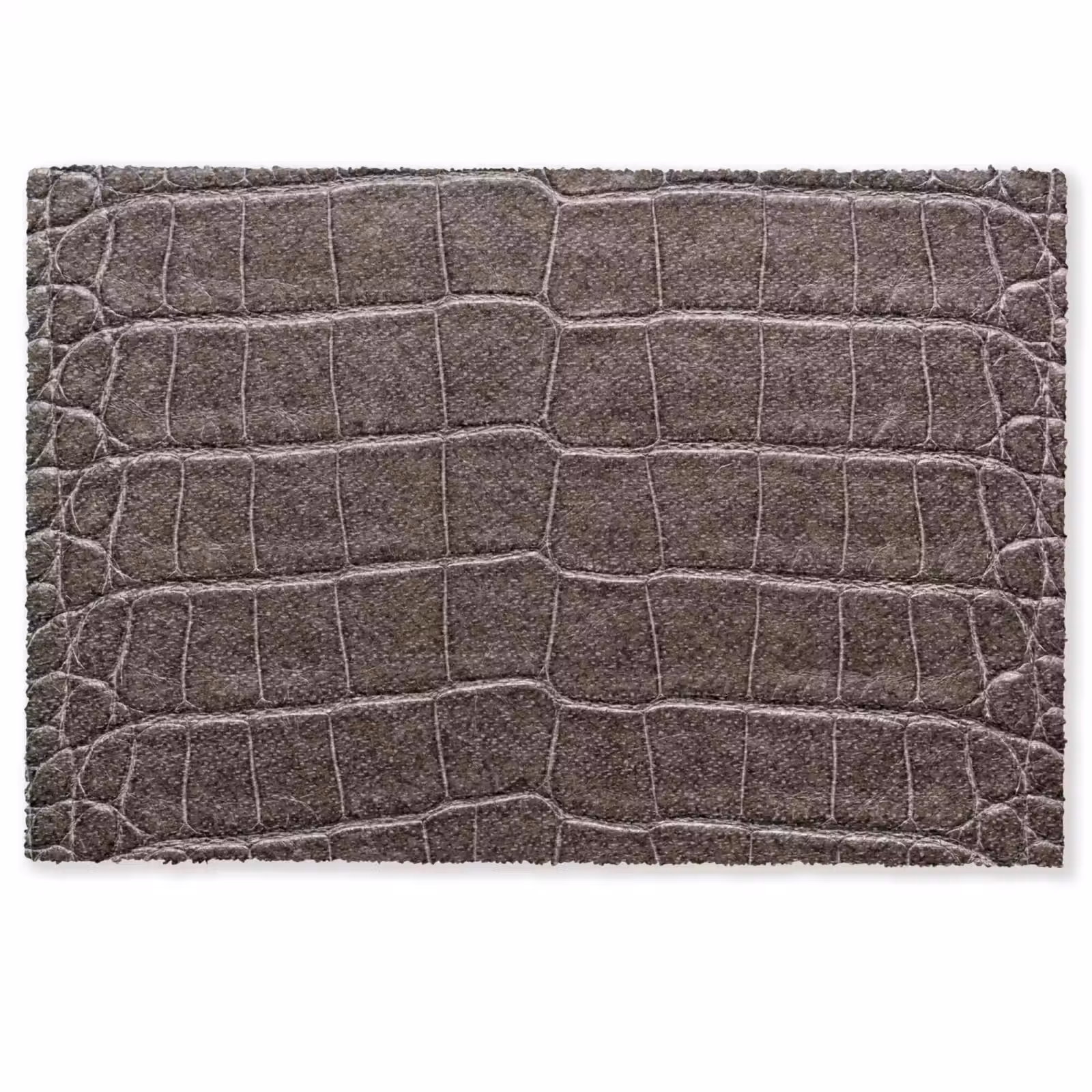 Deurmat - Leer - Krokodil - Mat — 1