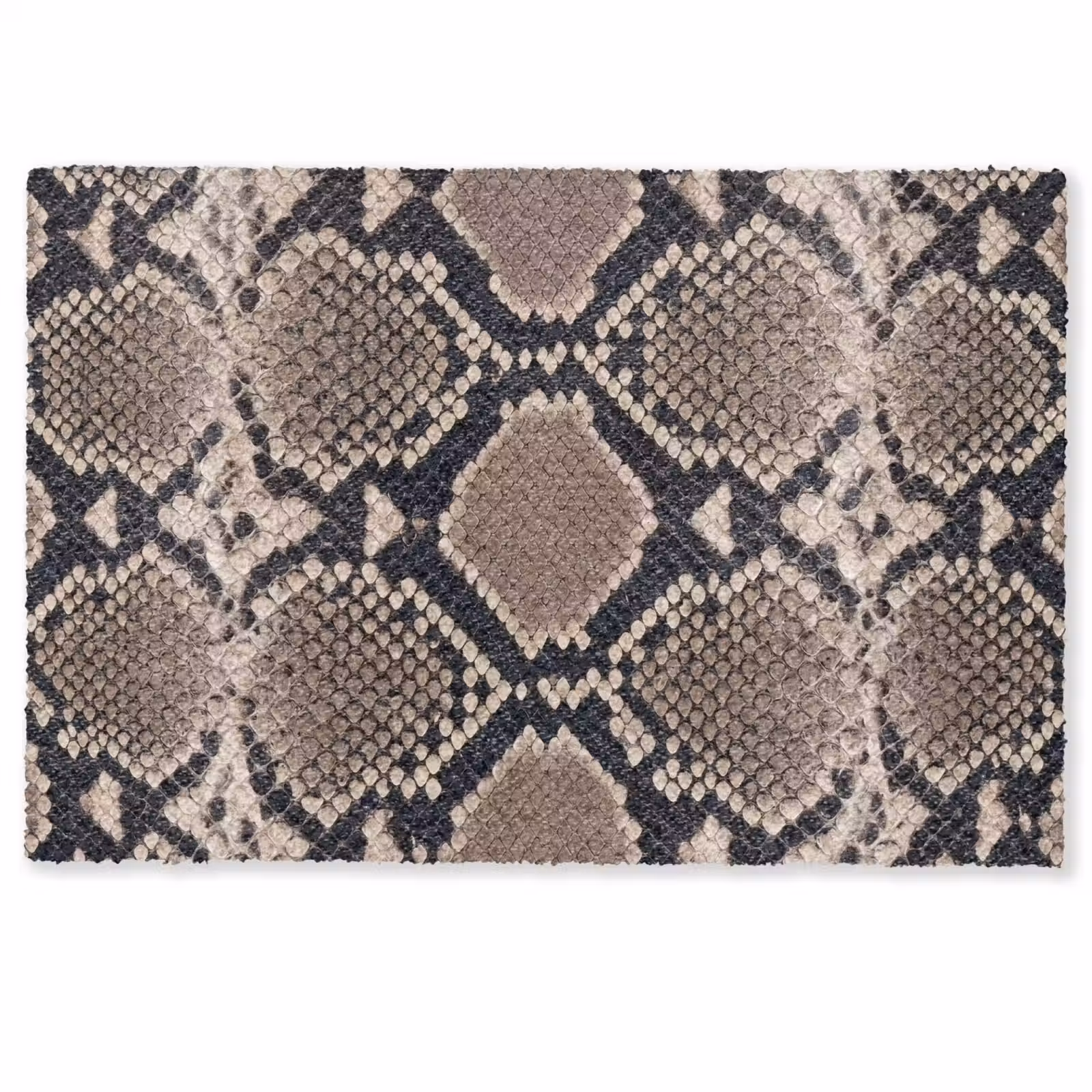 Deurmat - Slangenprint - Python - Bruin — 1