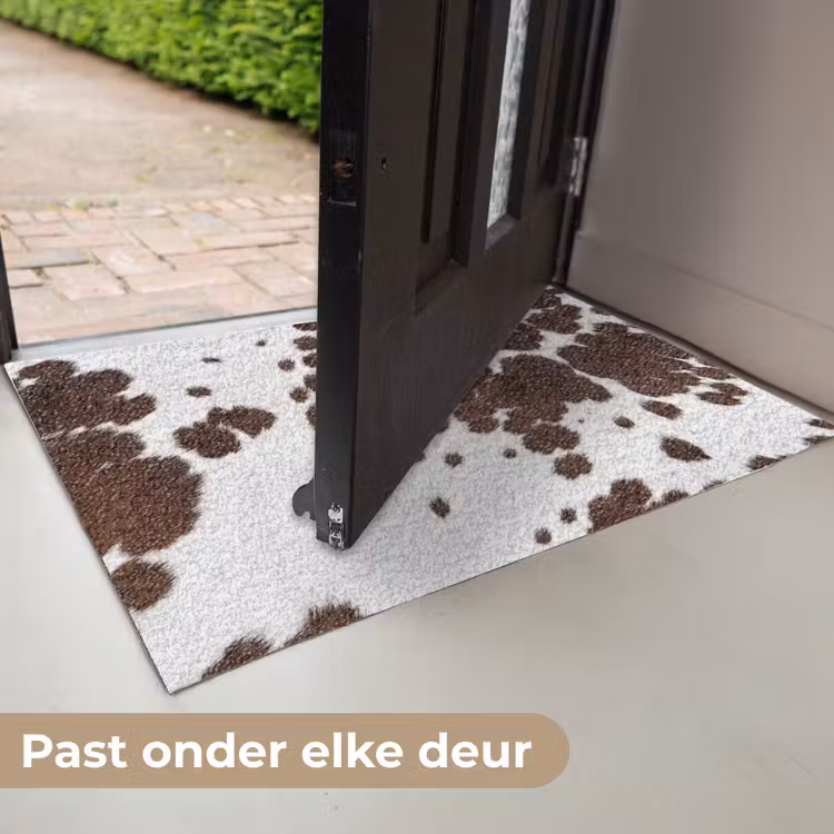 Deurmat - Koeienhuid - Klassiek - Bruin — 7