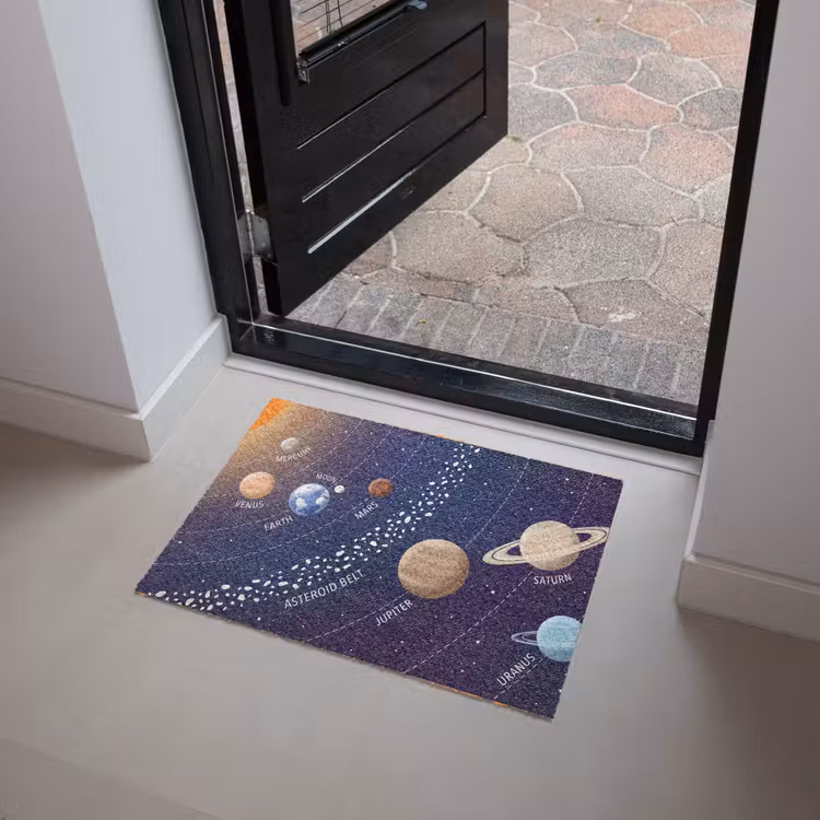 Deurmat - Planetenstelsel - Ruimte - Illustratie — 4