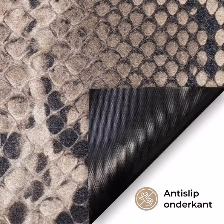 Deurmat - Slangenprint - Python - Bruin — 6