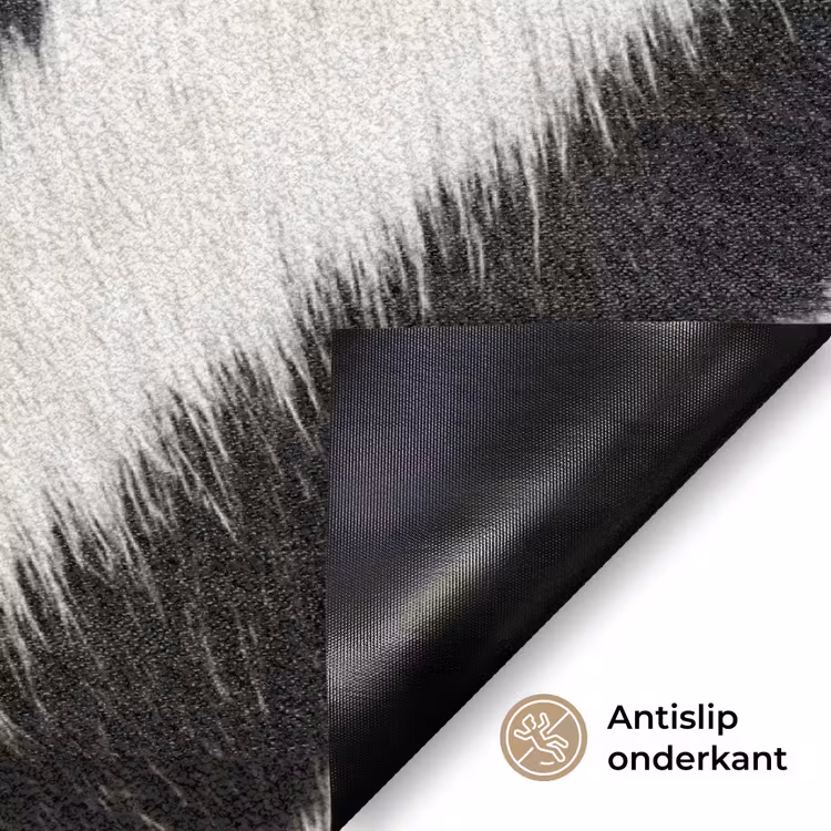 Deurmat - Zebra - Vacht - Klassiek - Zwart - Wit — 6